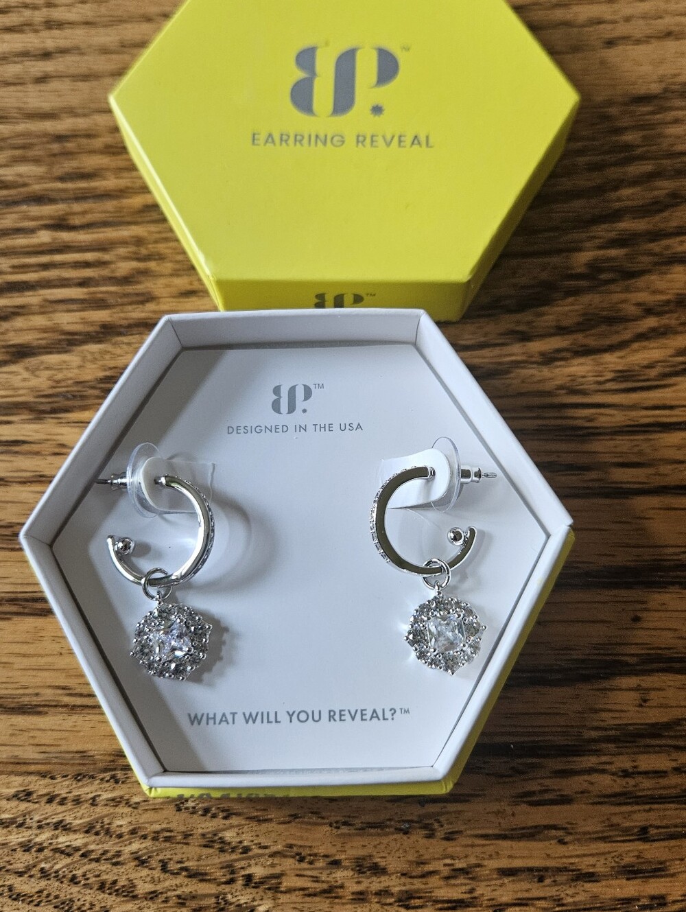 Bomb Party Diamond Cz Earrings.